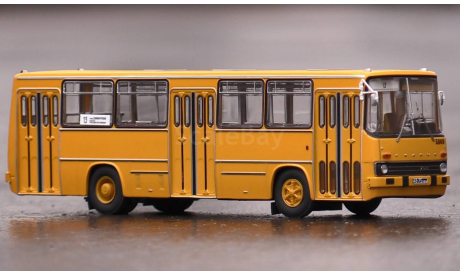 Автобус Икарус 260 охра с номерами КБ, масштабная модель, Ikarus, Classicbus, scale43
