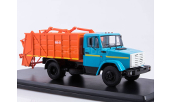 ЗиЛ-4333 МКЗ-10 синий/оранжевый