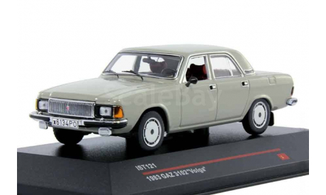 С РУБЛЯ!!! - Волга ГАЗ-3102 серая IST, масштабная модель, IST Models, 1:43, 1/43