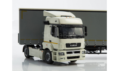 КамАЗ-5490 с полуприцепом НефАЗ-93341, масштабная модель, ПАО КАМАЗ, scale43