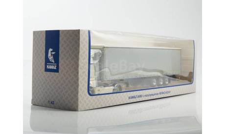 КамАЗ-5490 с полуприцепом НефАЗ-93341, масштабная модель, ПАО КАМАЗ, scale43