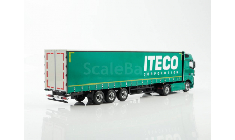 КамАЗ-54901 с полуприцепом НЕФАЗ-93341 ITECO, масштабная модель, ПАО КАМАЗ, scale43