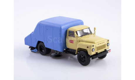 Подметально-уборочная машина ПУ-53 (53), масштабная модель, Горький, Start Scale Models (SSM), 1:43, 1/43