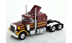 Седельный тягач Peterbilt 359 бордовый