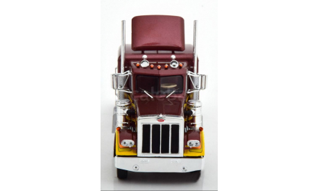 Седельный тягач Peterbilt 359 бордовый, масштабная модель, IXO грузовики (серии TRU), 1:43, 1/43