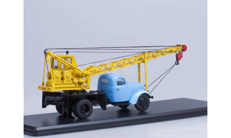ЗиЛ-164 АК-75 голубой/жёлтый, масштабная модель, Start Scale Models (SSM), 1:43, 1/43