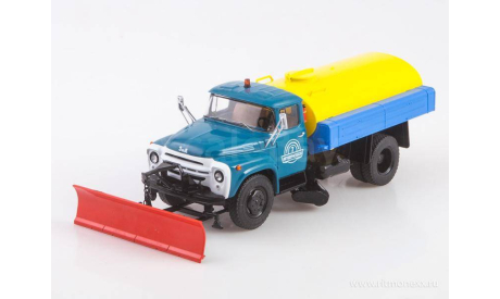 ЗИЛ-130 АКПМ-3 поливалка желтая/синяя, масштабная модель, Start Scale Models (SSM), scale43
