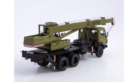 Автокран КС-3575А (КамАЗ-53213) хаки, масштабная модель, Start Scale Models (SSM), 1:43, 1/43