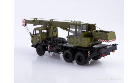 Автокран КС-3575А (КамАЗ-53213) хаки, масштабная модель, Start Scale Models (SSM), 1:43, 1/43