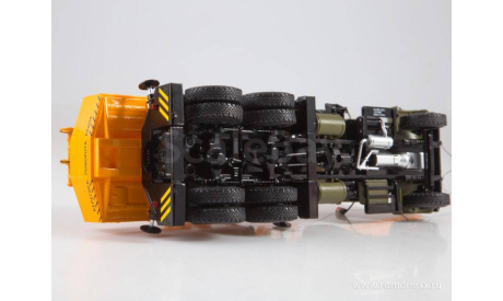 Автокран КС-4561 (КрАЗ-257) хаки/желтый, масштабная модель, Start Scale Models (SSM), scale43
