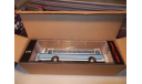 С РУБЛЯ!!! - Автобус ЛАЗ-699Р белый с голубыми полосами, масштабная модель, Classicbus, 1:43, 1/43