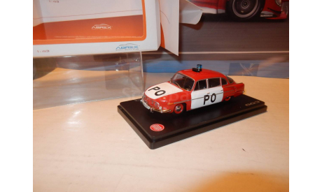TATRA 603 PO Fire Brigade, масштабная модель, Abrex, 1:43, 1/43