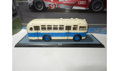 С РУБЛЯ!!! - Автобус ЗиС-155 бежево-синий КБ, масштабная модель, Classicbus, 1:43, 1/43
