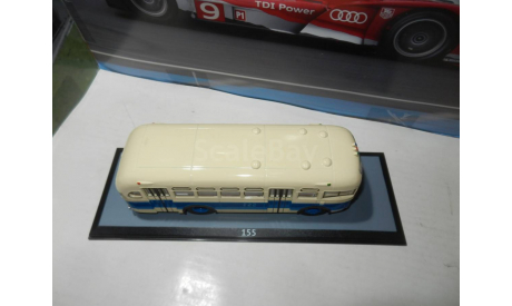 С РУБЛЯ!!! - Автобус ЗиС-155 бежево-синий КБ, масштабная модель, Classicbus, 1:43, 1/43