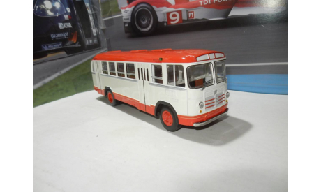 С РУБЛЯ!!! - ЛиАЗ-158В бело-красный КБ, масштабная модель, Classicbus, 1:43, 1/43