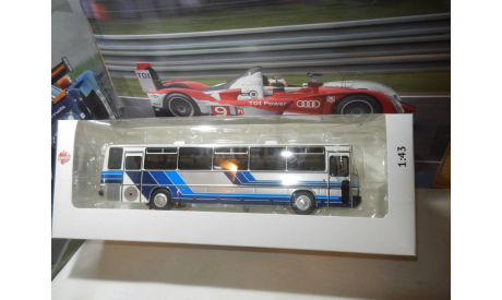 Автобус Икарус 250.59 серебристо-синий, масштабная модель, Ikarus, DEMPRICE, 1:43, 1/43