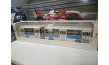 Автобус Икарус 280.33 белый с синей полосой DEMPRICE, масштабная модель, Ikarus, scale43