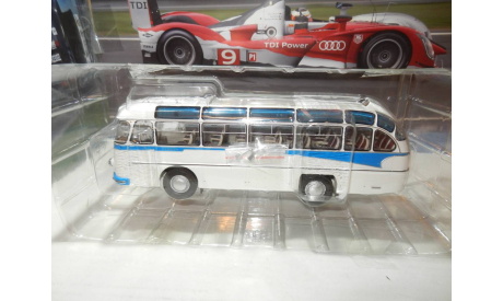 Автобус ЛАЗ-697Е белый DEMPRICE, масштабная модель, scale43