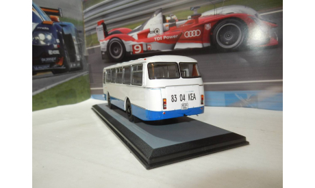 С РУБЛЯ!!! - Автобус ЛАЗ-695Н бело-синий КБ, масштабная модель, Classicbus, 1:43, 1/43