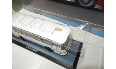 С РУБЛЯ!!! - Автобус ЛАЗ-695Н бело-синий КБ, масштабная модель, Classicbus, 1:43, 1/43