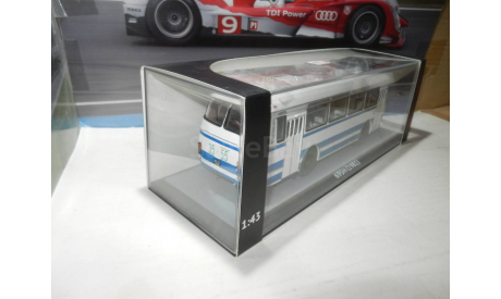 Автобус ЛАЗ-695Н бело/синий КБ, масштабная модель, Classicbus, 1:43, 1/43
