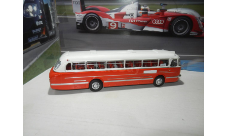 Автобус Икарус-55.14 красный DEMPRICE, масштабная модель, Ikarus, 1:43, 1/43