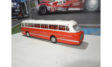 Автобус Икарус-55.14 красный DEMPRICE, масштабная модель, Ikarus, 1:43, 1/43