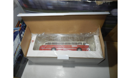 Автобус Икарус-55.14 красный DEMPRICE, масштабная модель, Ikarus, 1:43, 1/43