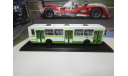 Автобус ЛиАЗ-5256 белый с зелеными полосами, масштабная модель, Start Scale Models (SSM), scale43