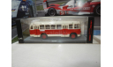 Автобус ЛиАЗ-158Б бежево-красный Классик бас, масштабная модель, Classicbus, scale43