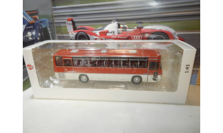 С РУБЛЯ!!! Автобус Икарус-256.51 шарлах, масштабная модель, Ikarus, DEMPRICE, 1:43, 1/43