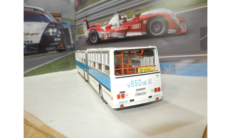 С РУБЛЯ!!! Автобус Икарус-280.33 белый с синей полосой, масштабная модель, Ikarus, DEMPRICE, 1:43, 1/43