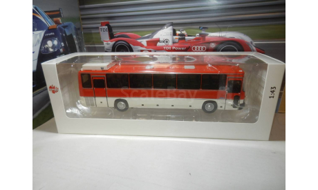 Автобус Икарус 250.70 клюквенный, масштабная модель, Ikarus, DEMPRICE, scale43