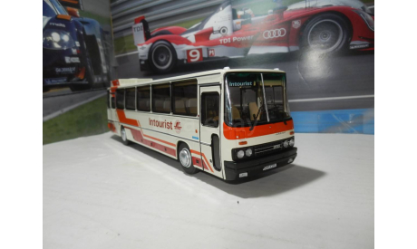 Автобус Икарус 250.70 клубничный, масштабная модель, Ikarus, DEMPRICE, 1:43, 1/43