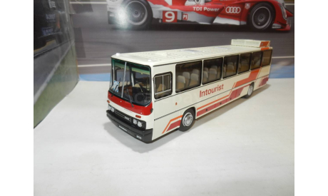 Автобус Икарус-250.70 земляничный, масштабная модель, DEMPRICE, scale43, Ikarus
