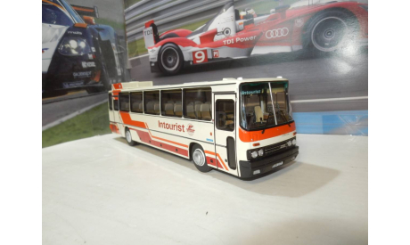 С РУБЛЯ!!! Автобус Икарус-250.70 клубничный, масштабная модель, Ikarus, DEMPRICE, 1:43, 1/43