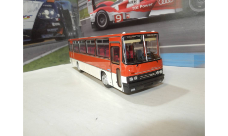 Автобус Икарус-256.54 скарлат, масштабная модель, Ikarus, DEMPRICE, 1:43, 1/43