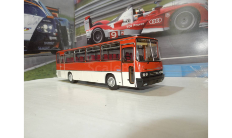 Автобус Икарус-256.54 скарлат, масштабная модель, Ikarus, DEMPRICE, 1:43, 1/43