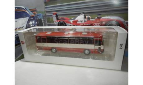 Автобус Икарус-256.54 киноварь, масштабная модель, Ikarus, DEMPRICE, 1:43, 1/43