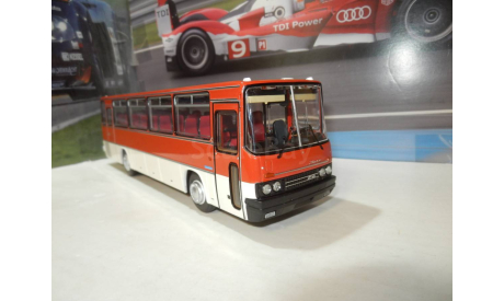 Автобус Икарус-256.54 скарлат, масштабная модель, Ikarus, DEMPRICE, 1:43, 1/43