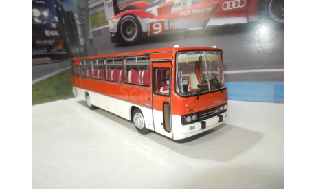 С РУБЛЯ!!! Автобус Икарус-256.51 шарлах, масштабная модель, Ikarus, DEMPRICE, 1:43, 1/43