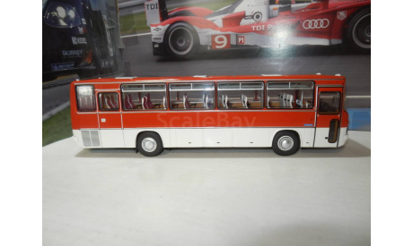 С РУБЛЯ!!! Автобус Икарус-256.51 шарлах, масштабная модель, Ikarus, DEMPRICE, 1:43, 1/43