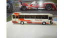 Автобус Икарус-250.70 земляничный, масштабная модель, DEMPRICE, scale43, Ikarus