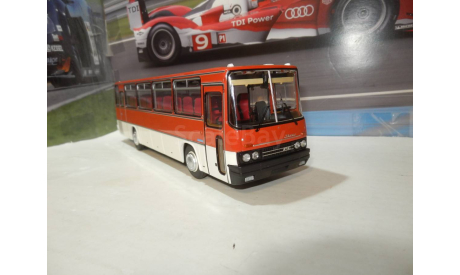 Автобус Икарус-256.54 скарлат, масштабная модель, Ikarus, DEMPRICE, 1:43, 1/43