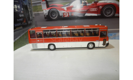 С РУБЛЯ!!! - Автобус Икарус-256.54 скарлат, масштабная модель, Ikarus, DEMPRICE, 1:43, 1/43
