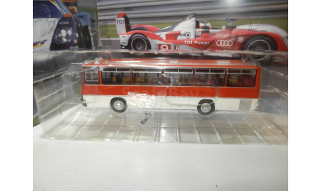 С РУБЛЯ!!! - Автобус Икарус-256.54 скарлат, масштабная модель, Ikarus, DEMPRICE, 1:43, 1/43
