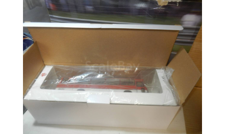 С РУБЛЯ!!! - Автобус Икарус-256.54 скарлат, масштабная модель, Ikarus, DEMPRICE, 1:43, 1/43