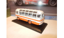 Автобус ПАЗ-672 белый с оранжевыми полосами, масштабная модель, Classicbus, 1:43, 1/43