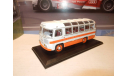 Автобус ПАЗ-672 белый с оранжевыми полосами, масштабная модель, Classicbus, 1:43, 1/43