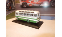 Автобус ПАЗ-672 белый с зелеными полосами, масштабная модель, Classicbus, 1:43, 1/43